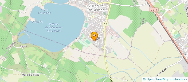 localisation de l'entreprise 852 918 556   VILLENEUVE-DE-LA-RAHO