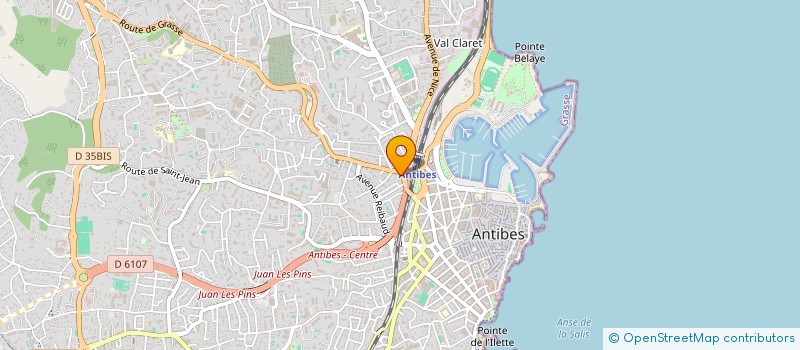 localisation de l'entreprise 852 919 257   VILLENEUVE-LOUBET