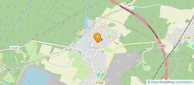 localisation de l'entreprise 852 925 643   DAMPARIS