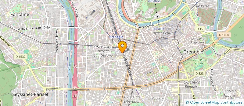 localisation de l'entreprise 852 926 633   GRENOBLE