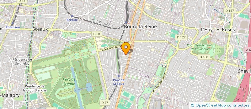 localisation de l'entreprise 852 941 335  à SCEAUX