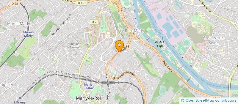 localisation de l'entreprise 852 957 414   SAINT-GERMAIN-EN-LAYE