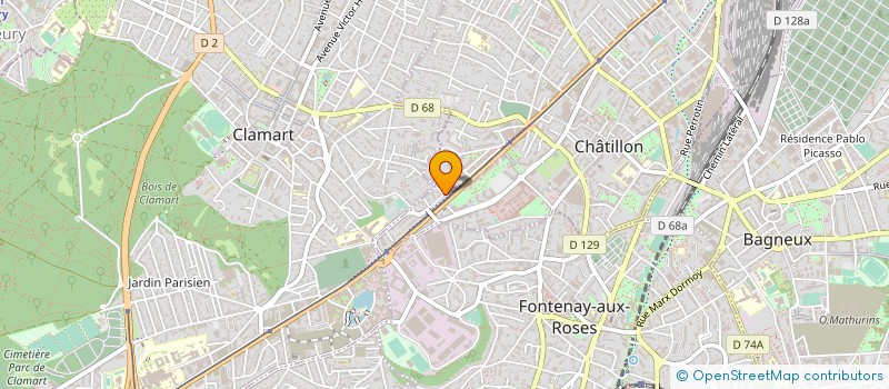 localisation de l'entreprise 852 957 497 à CHATENAY-MALABRY