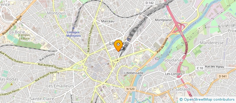 localisation de l'entreprise 852 979 830 à LIMOGES