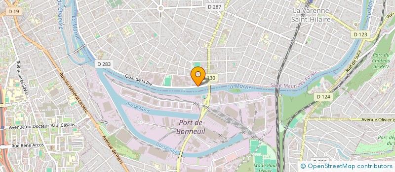 localisation de l'entreprise 852 983 410 à LE KREMLIN-BICETRE