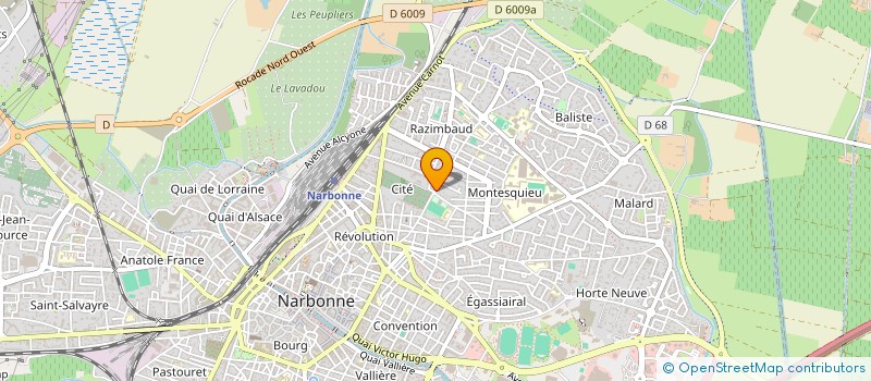 localisation de l'entreprise 852 990 068 à NARBONNE