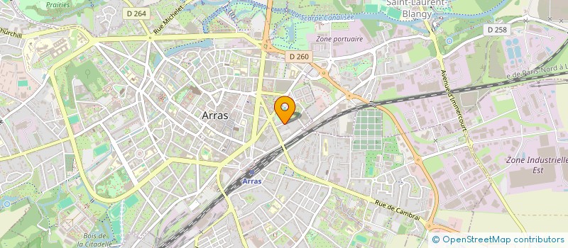 localisation de l'entreprise 852 995 547 à ARRAS