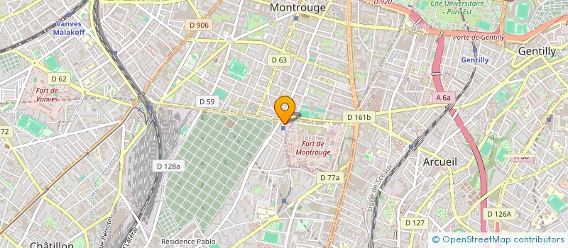 localisation de l'entreprise 853 013 852 à BAGNEUX