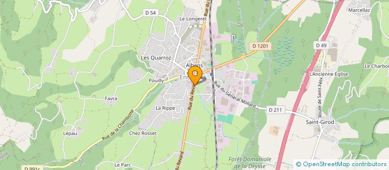 localisation de l'entreprise 853 016 053   LA BIOLLE