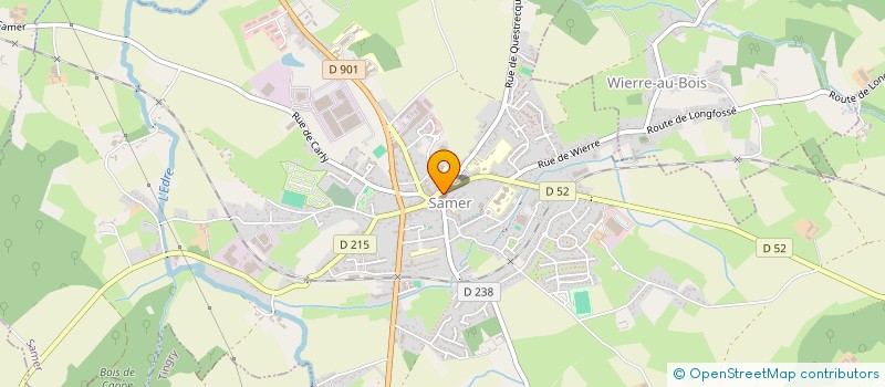 localisation de l'entreprise 853 019 404   SAMER