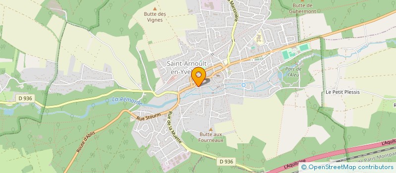 localisation de l'entreprise 853 020 394   SAINT-ARNOULT-EN-YVELINES