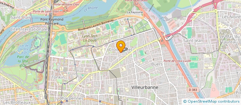 localisation de l'entreprise 853 021 095   VILLEURBANNE