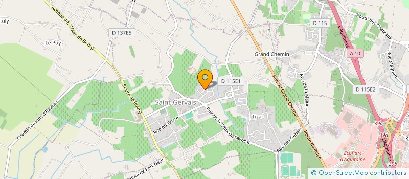 localisation de l'entreprise 853 032 225   PRIGNAC-ET-MARCAMPS