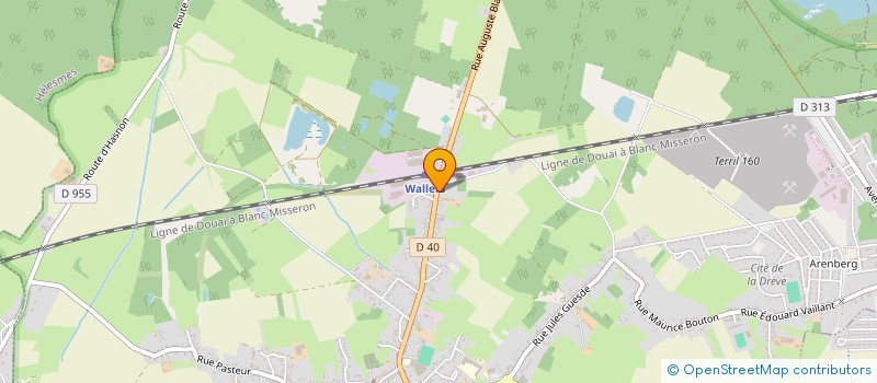 localisation de l'entreprise 853 062 370   WALLERS