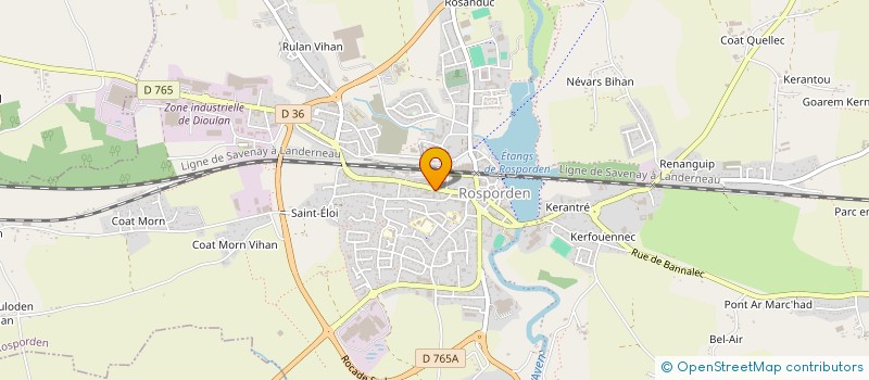 localisation de l'entreprise 853 070 027   SAINT-YVI