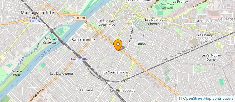 localisation de l'entreprise 853 070 993   PARIS