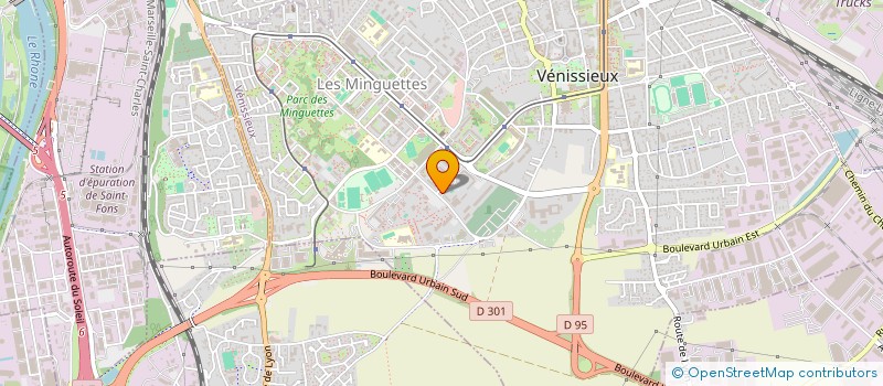 localisation de l'entreprise 853 081 388   VENISSIEUX