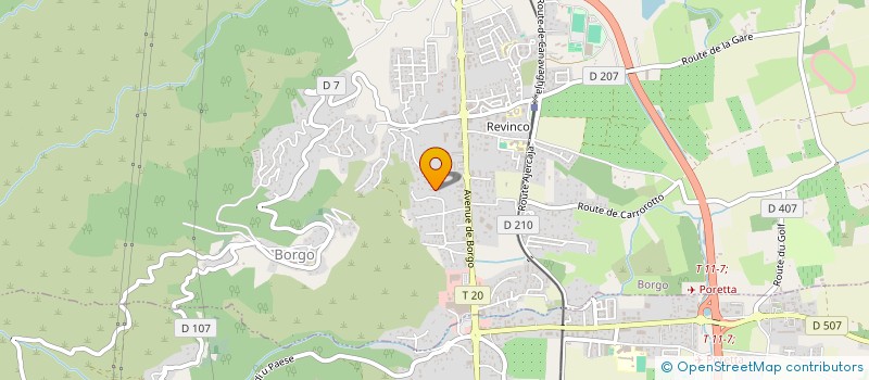 localisation de l'entreprise 853 083 319 à BORGO