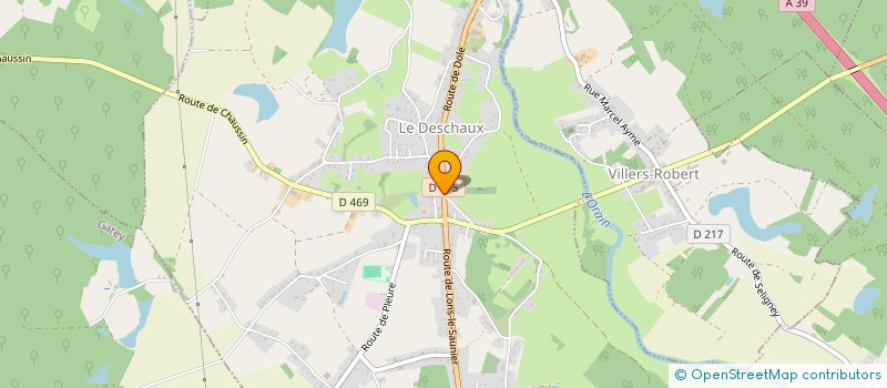 localisation de l'entreprise 853 105 153   LE DESCHAUX