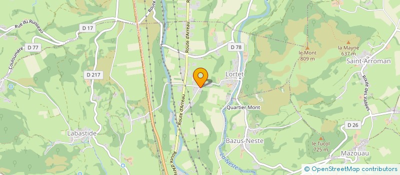 localisation de l'entreprise 853 105 344   LANNEMEZAN