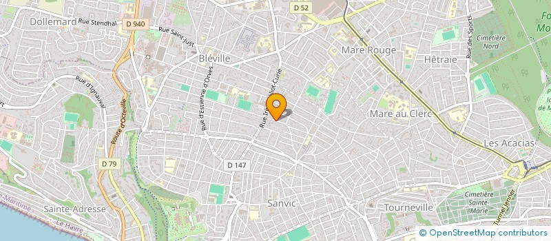 localisation de l'entreprise 853 105 526   LE HAVRE