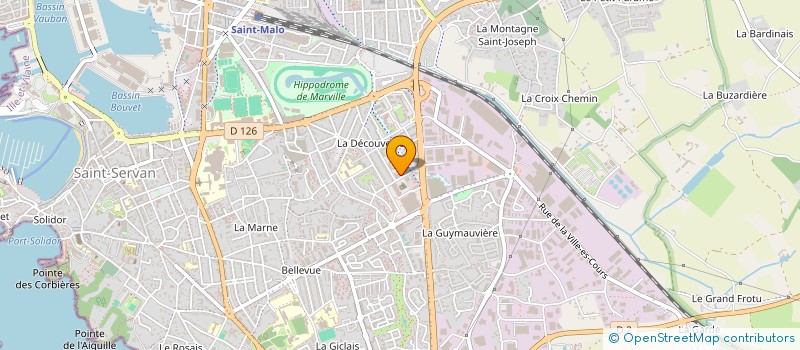 localisation de l'entreprise 853 106 573   PLEURTUIT