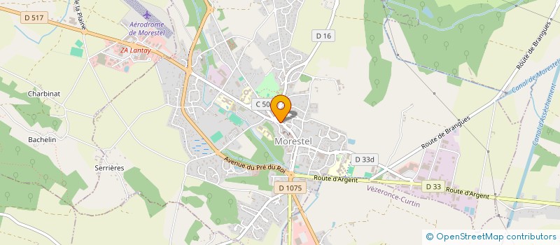 localisation de l'entreprise 853 108 827   MORESTEL