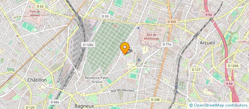 localisation de l'entreprise 853 125 045 à BAGNEUX