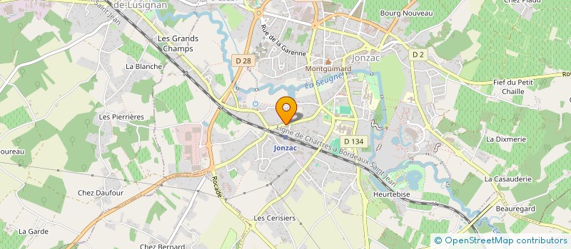 localisation de l'entreprise 853 128 197 à SAINT-ANDRE-DE-CUBZAC