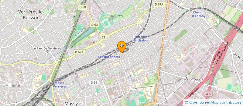 localisation de l'entreprise 853 138 758  à ANTONY