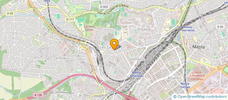 localisation de l'entreprise 853 138 964   MASSY