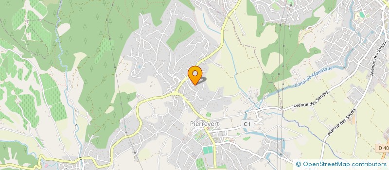 localisation de l'entreprise 853 142 578 à PIERREVERT