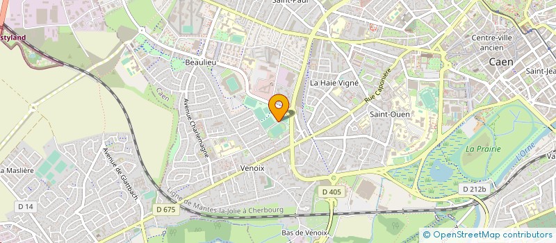 localisation de l'entreprise 853 145 639  à CAEN