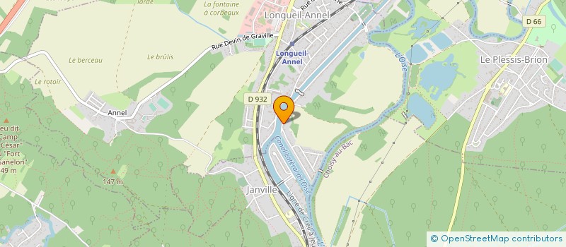 localisation de l'entreprise 853 170 173   LONGUEIL-ANNEL