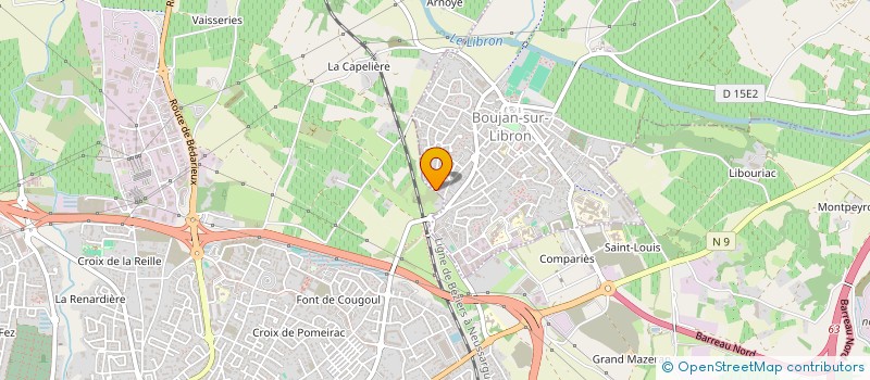 localisation de l'entreprise 853 181 642   AMBRES
