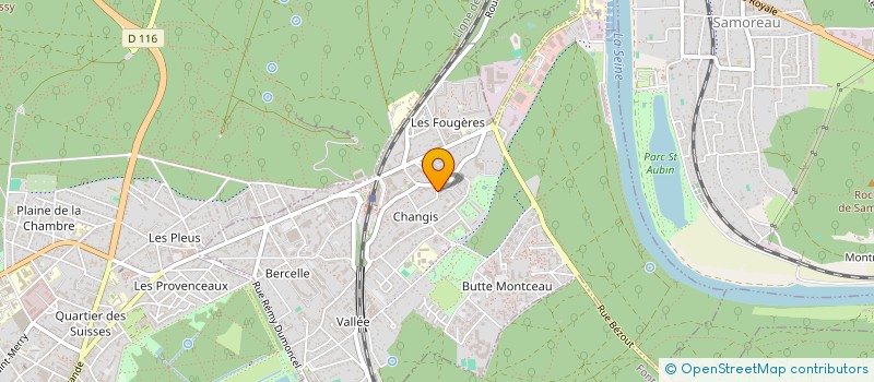 localisation de l'entreprise 853 190 601   SAMOIS-SUR-SEINE