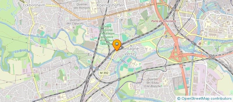 localisation de l'entreprise 853 192 540 à STRASBOURG
