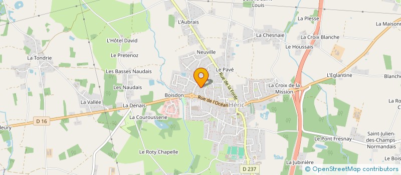 localisation de l'entreprise 853 193 639   HERIC