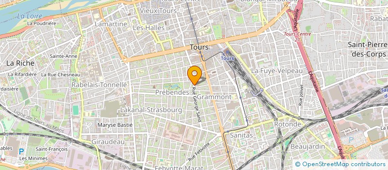 localisation de l'entreprise 853 205 433   TOURS