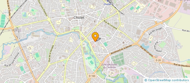 localisation de l'entreprise 853 208 510  à CHOLET