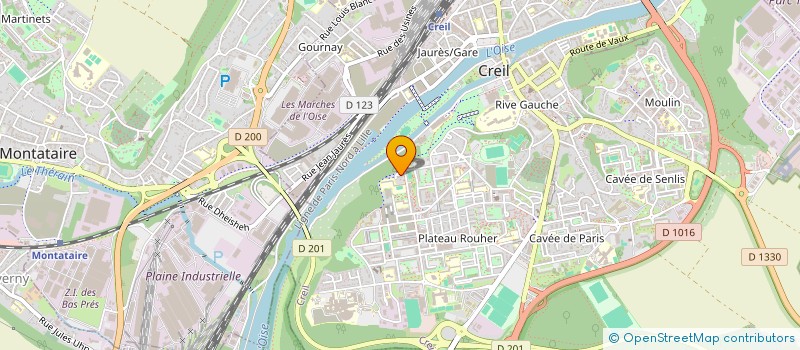 localisation de l'entreprise 853 224 939   CREIL