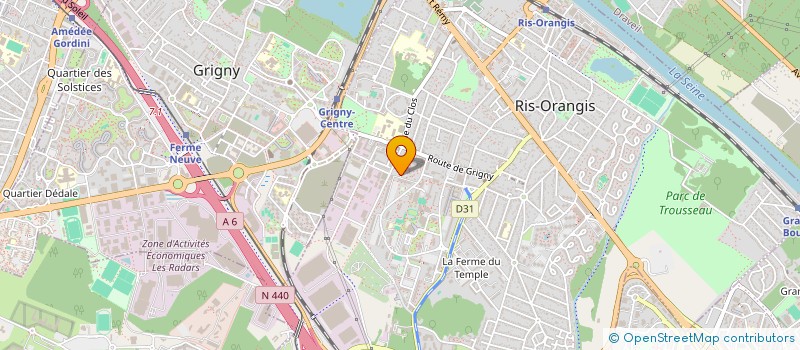localisation de l'entreprise 853 230 431 à BRETIGNY-SUR-ORGE