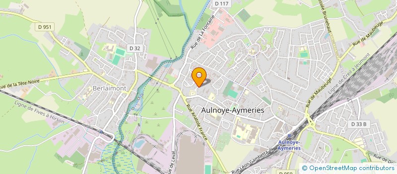 localisation de l'entreprise 853 230 902   AULNOYE-AYMERIES