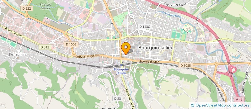 localisation de l'entreprise 853 231 405   BOURGOIN-JALLIEU