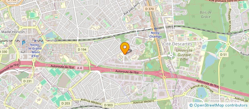 localisation de l'entreprise 853 232 098   NOISY-LE-GRAND