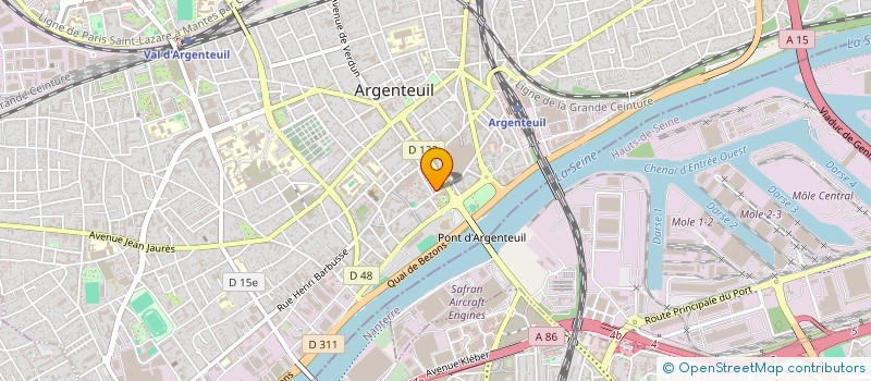 localisation de l'entreprise 853 232 478   ARGENTEUIL