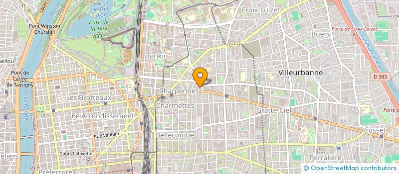 localisation de l'entreprise 853 234 318   VILLEURBANNE