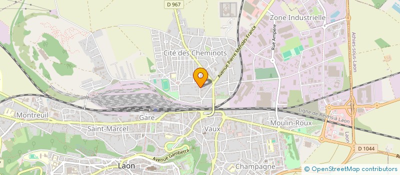 localisation de l'entreprise 853 245 827  à LAON