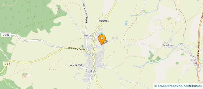 localisation de l'entreprise 853 259 000   ALLEGRE-LES-FUMADES