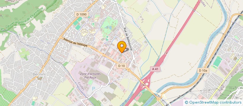 localisation de l'entreprise 853 262 624  à GRENOBLE